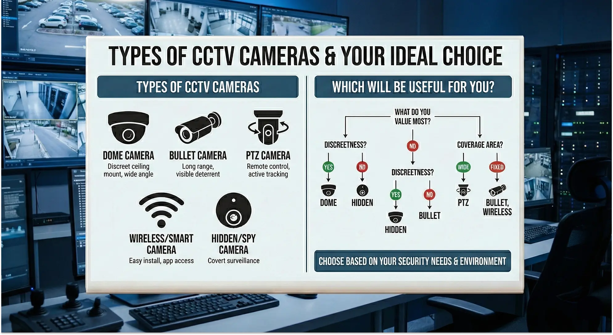 Types of Cameras | Security Camera Types Explained