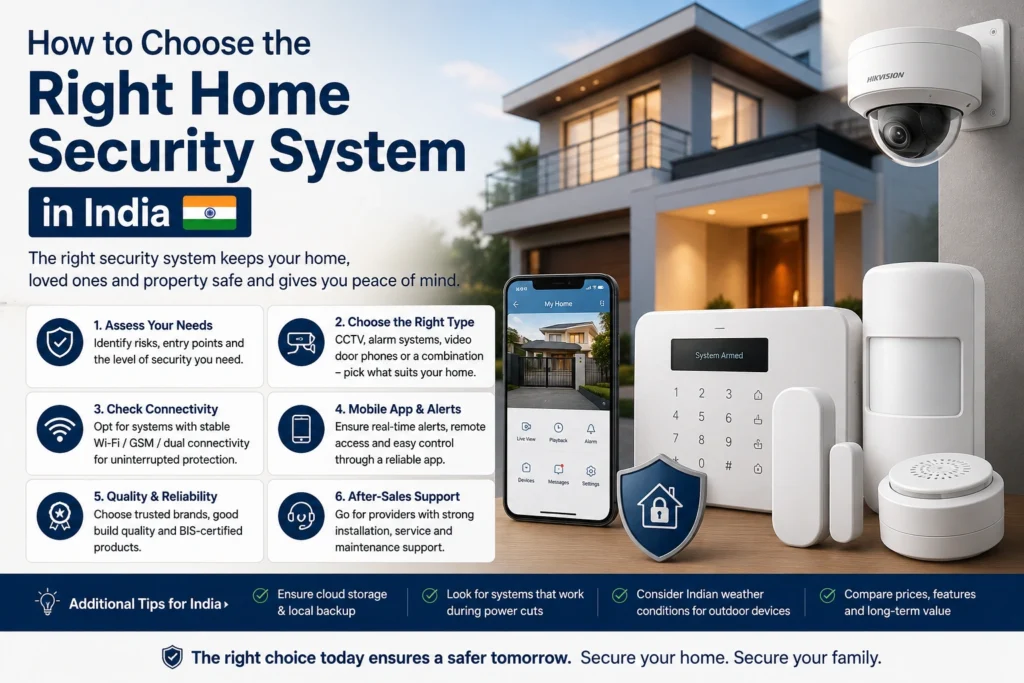 How to Choose Right Home Security System in India