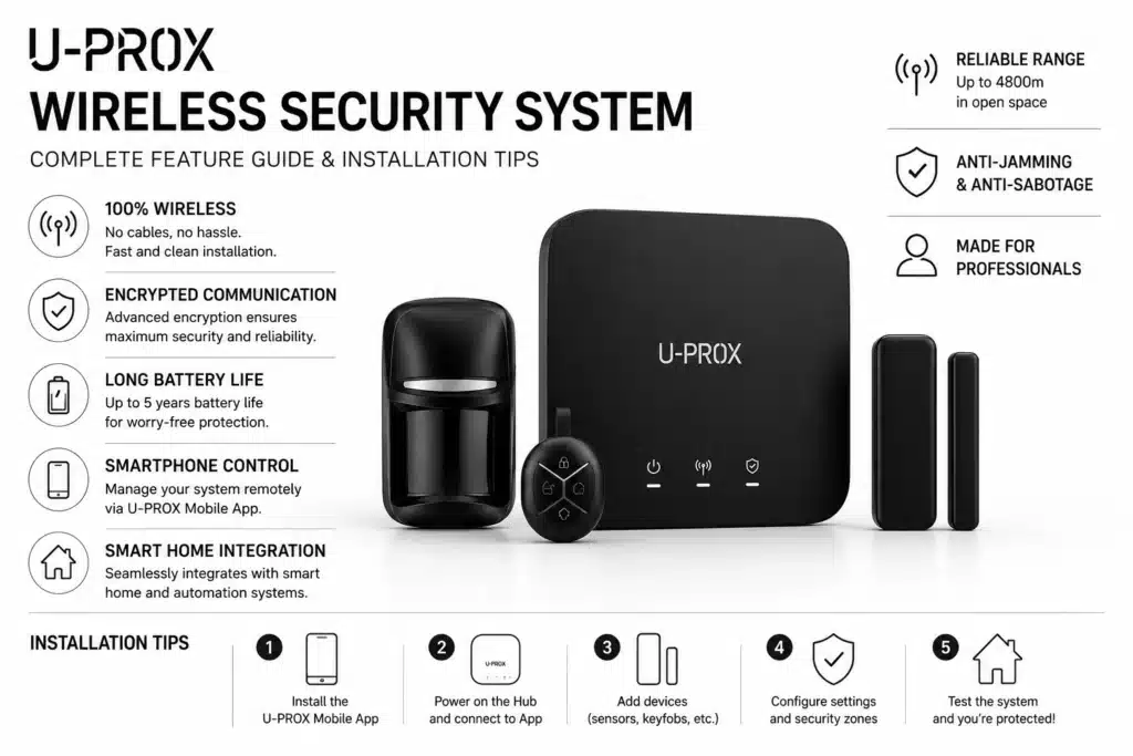U-PROX Wireless Security System